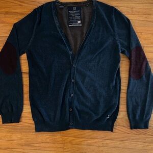 Scotch & Soda Dark Blue Cardigan Sweater